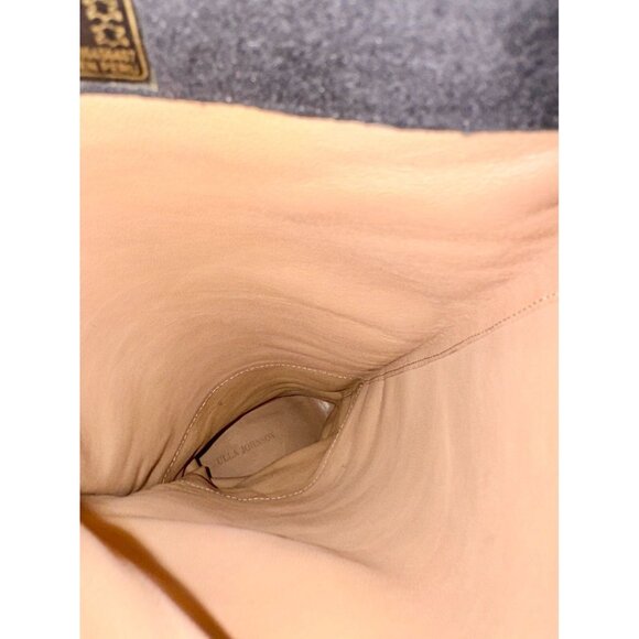 ULLA JOHNSON Sloane Black Suede Leather Tall Slouchy High Heel Boots, Size 35 - Picture 13 of 14